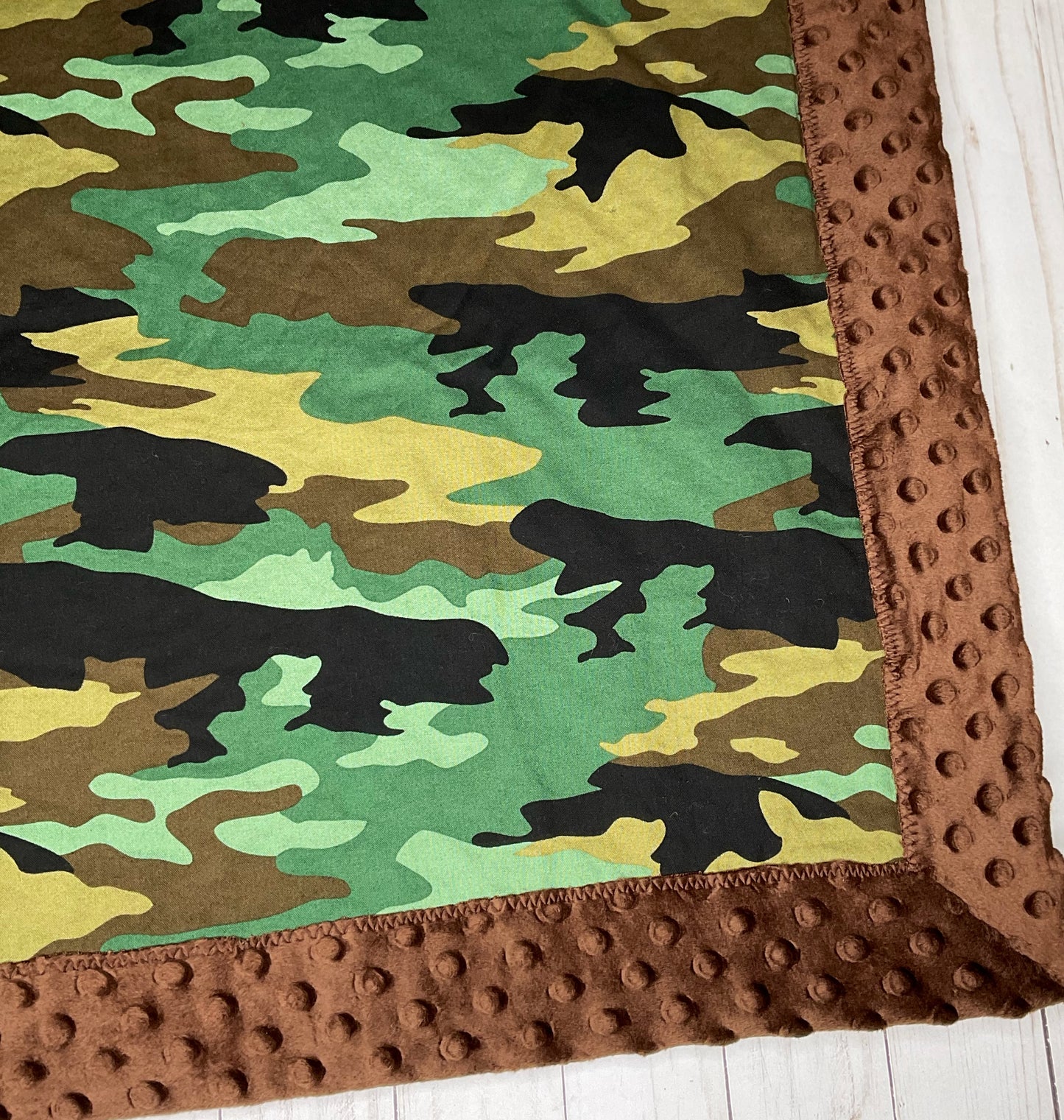 Camo Minky Blanket