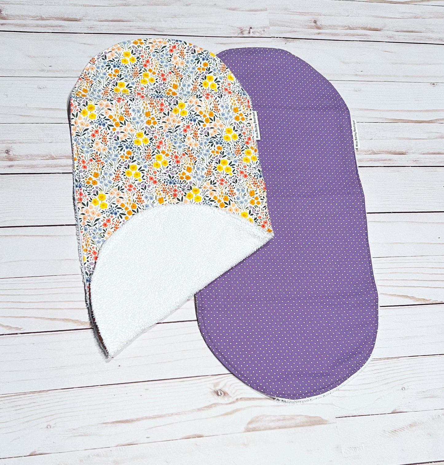 Wildflower Burp Cloth Set