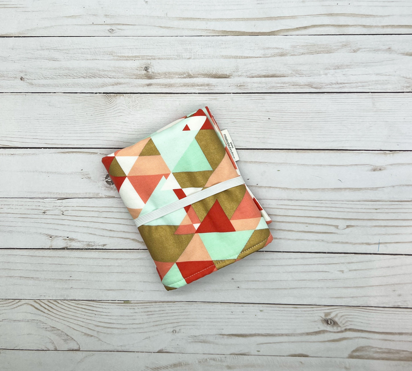 Geometric Print Changing Mat