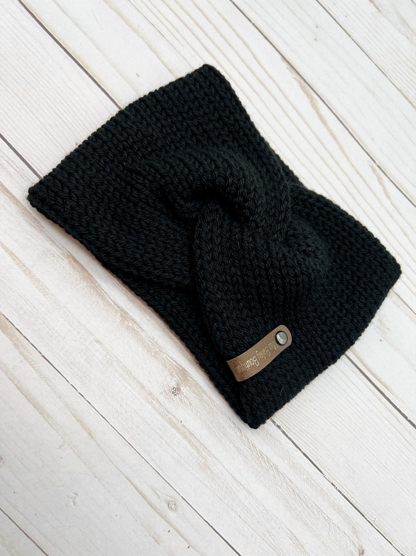 Black Ear Warmer