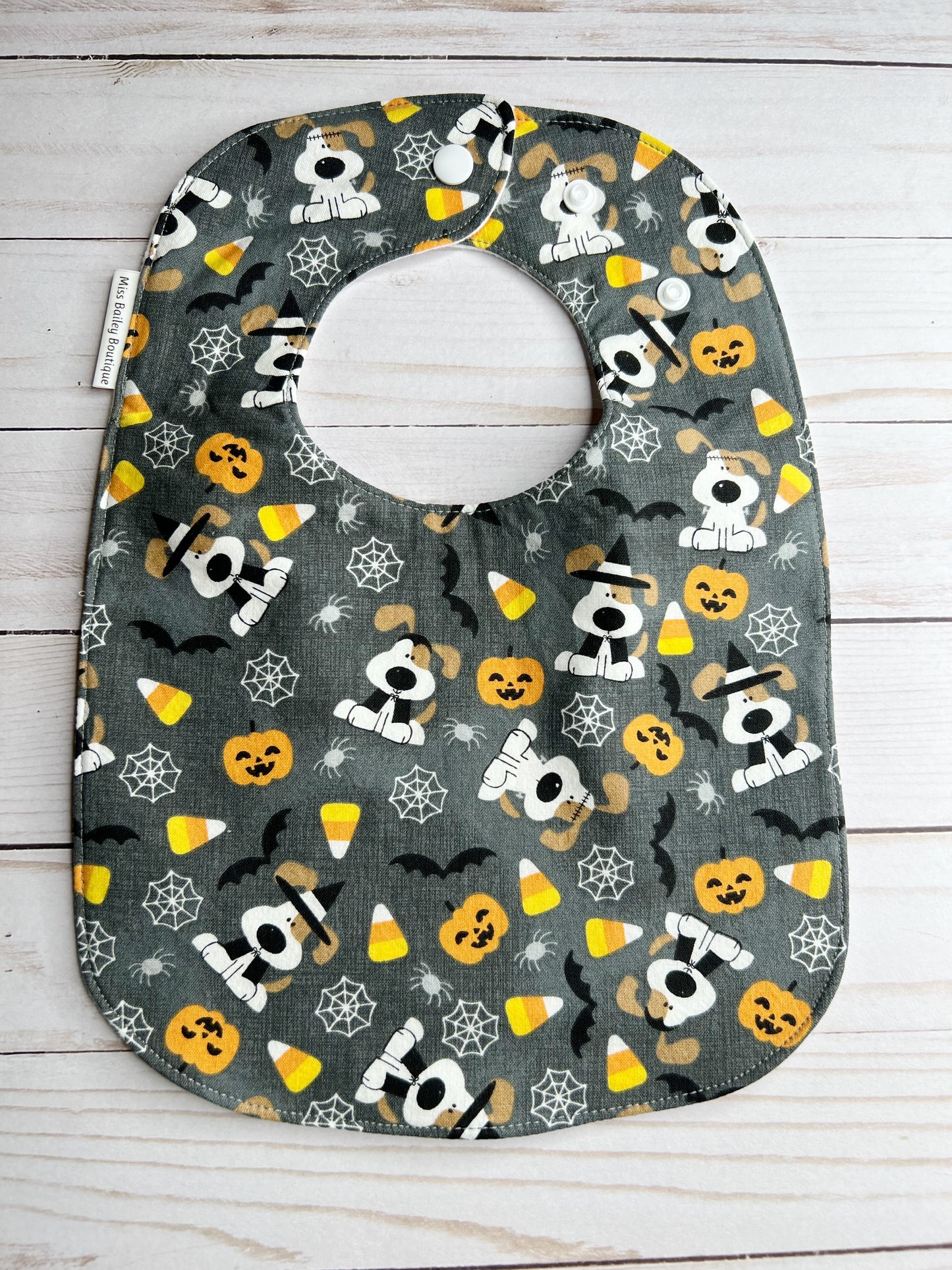 Halloween Puppy Bib