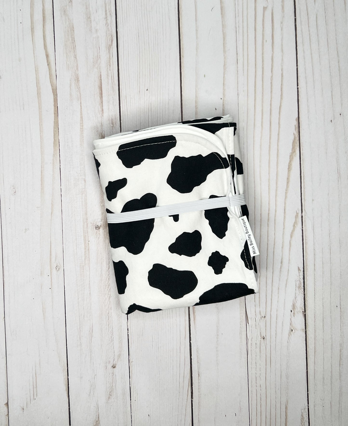 Cow Print Changing Mat