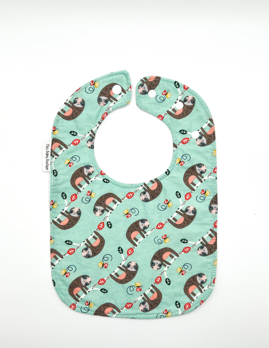 Lazy Sloth Feeding Bib