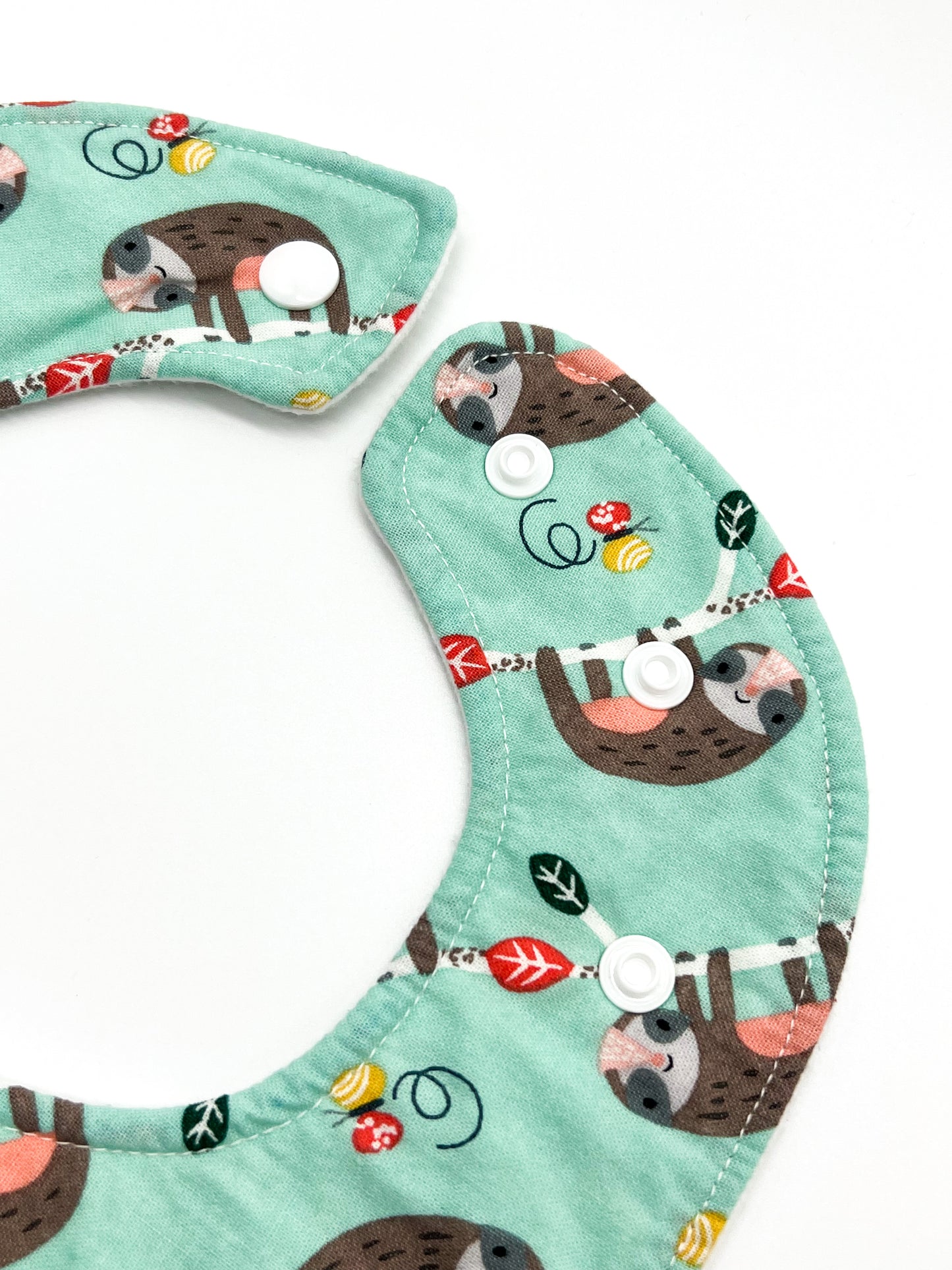 Lazy Sloth Feeding Bib