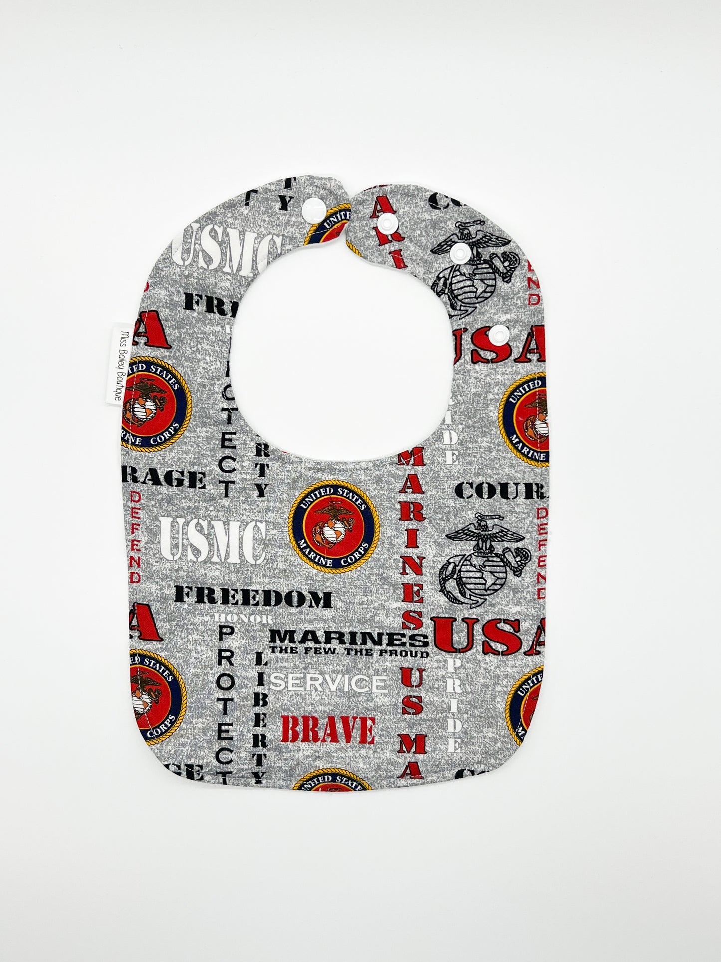 Marines Baby Bib