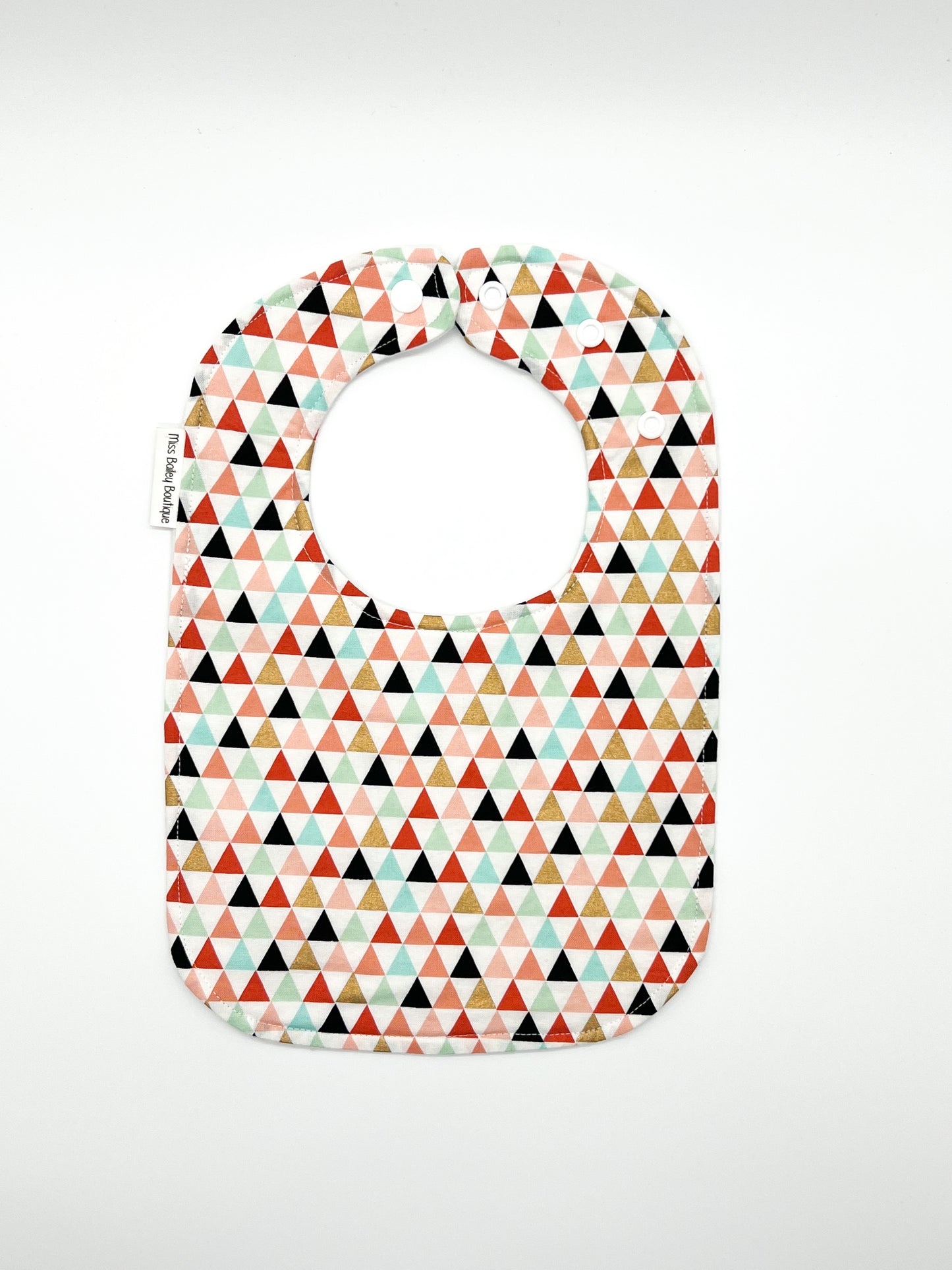 Geometric Triangle Feeding Bib