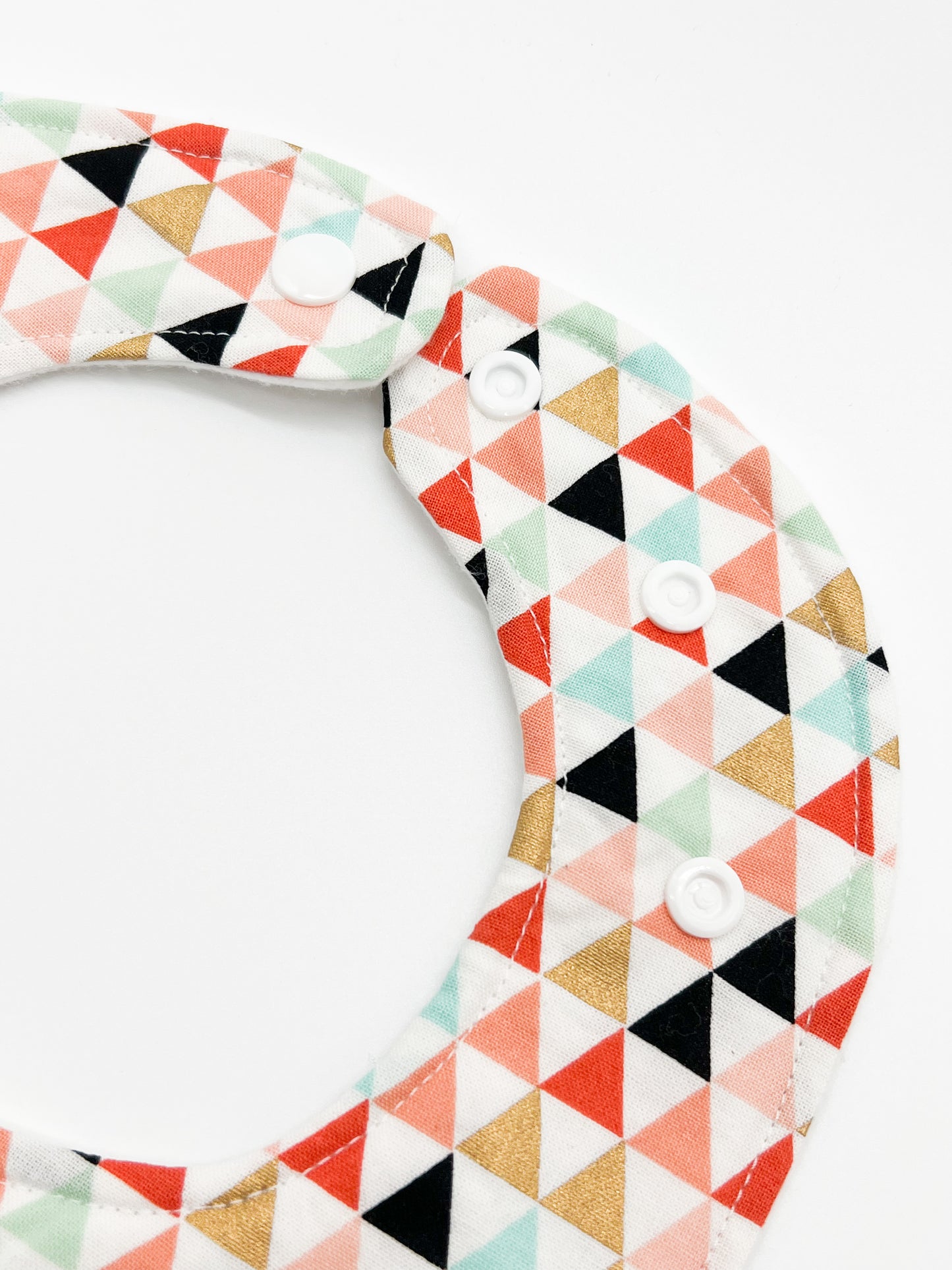 Geometric Triangle Feeding Bib