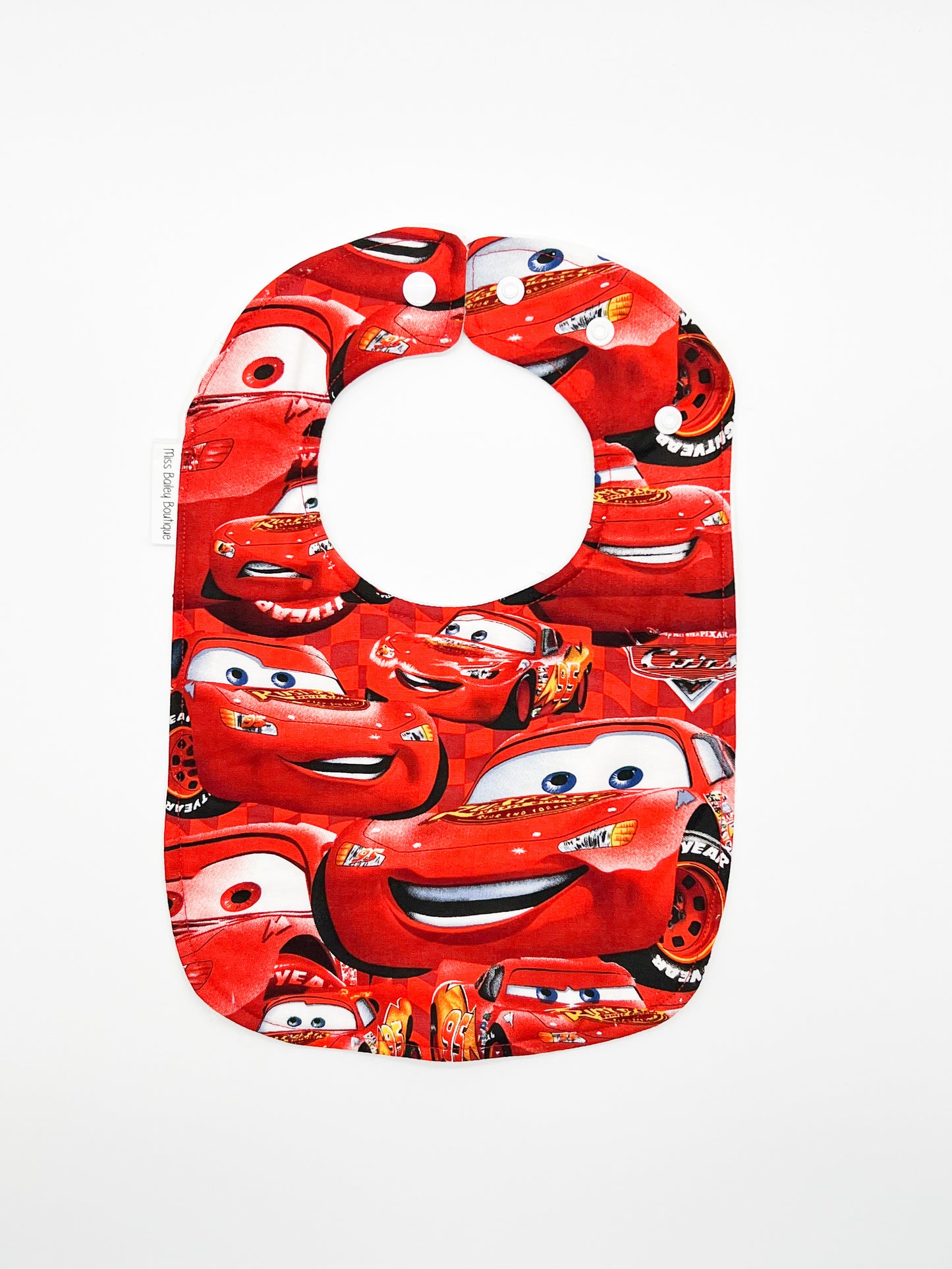 KaChing McQueen Feeding Bib