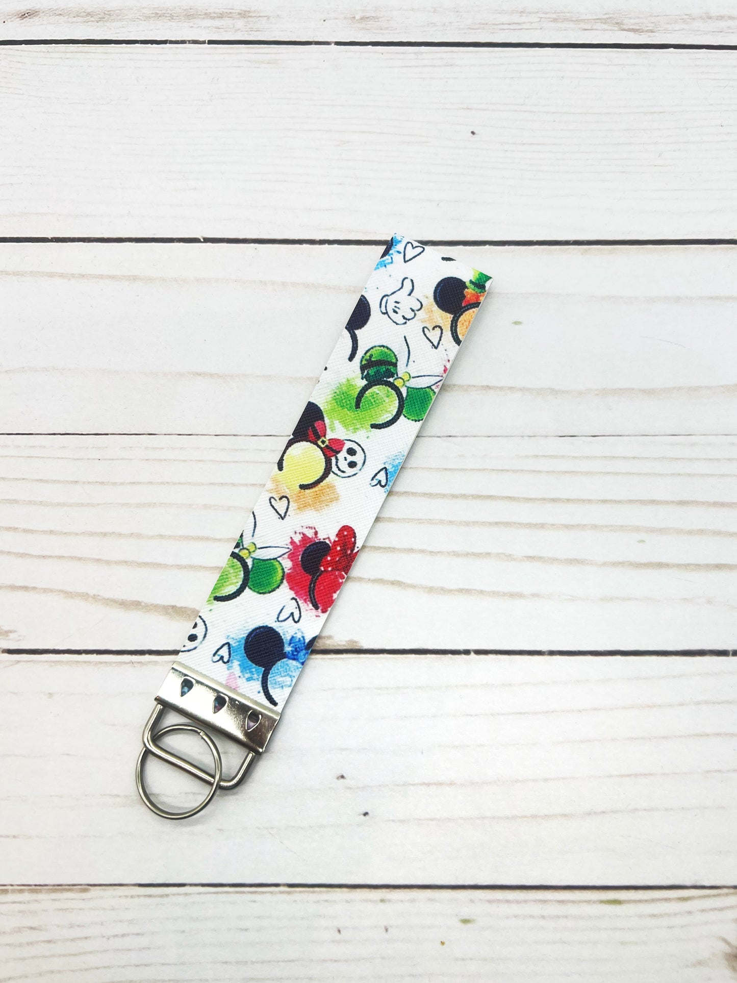 Mouse Ears Wristlet Keychain