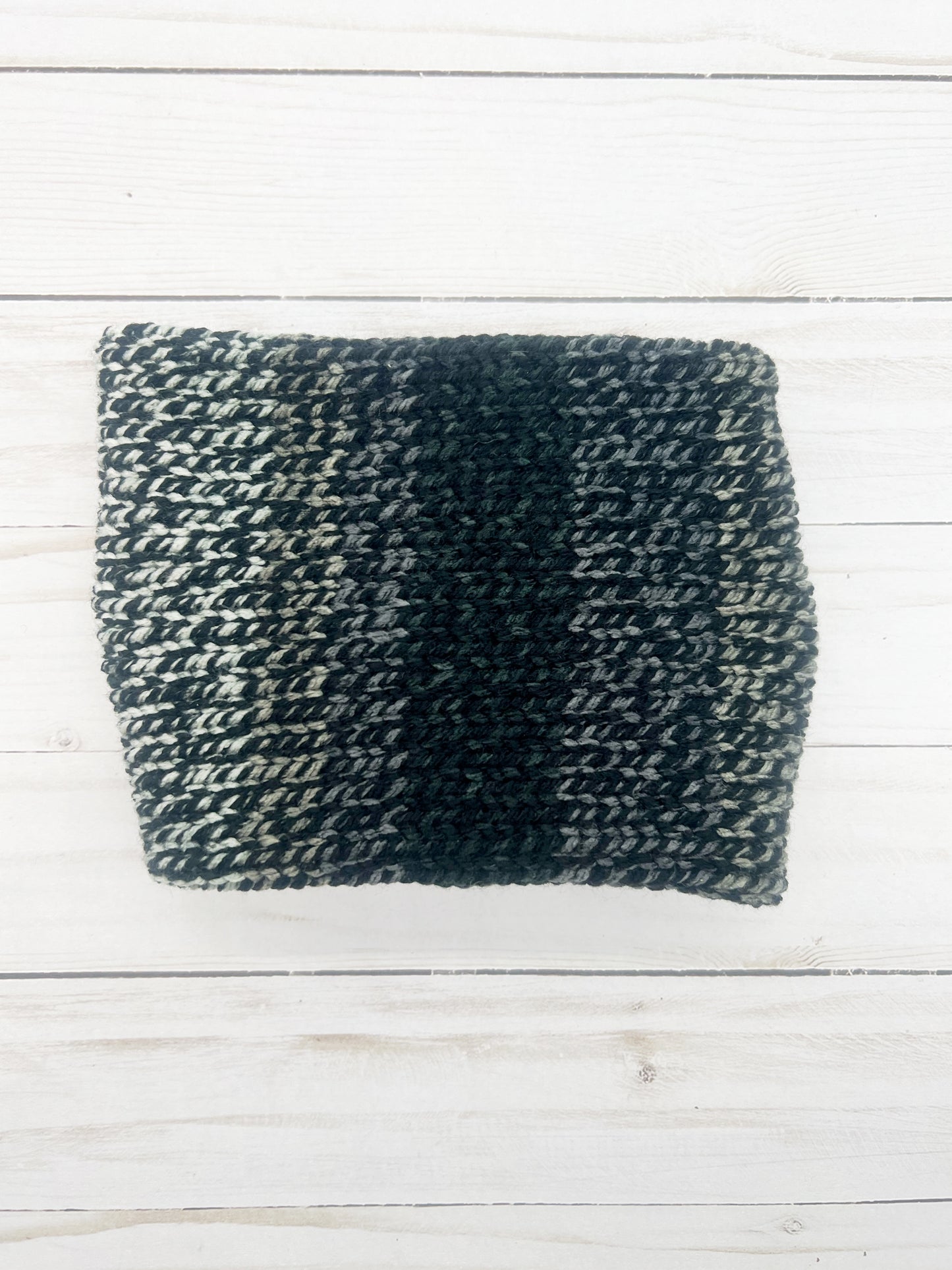 Black Wash Ear Warmer