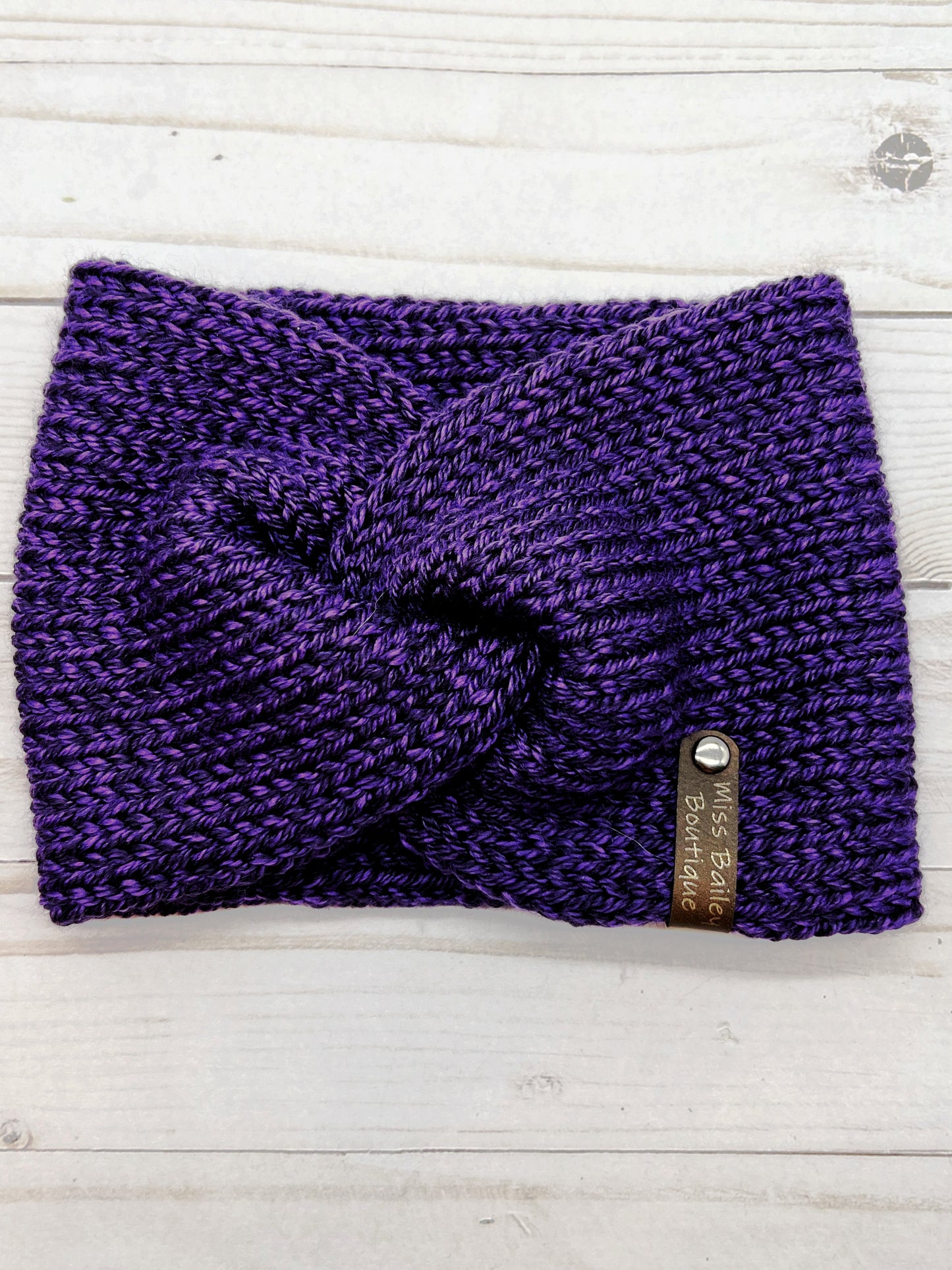 Purple Ear Warmer